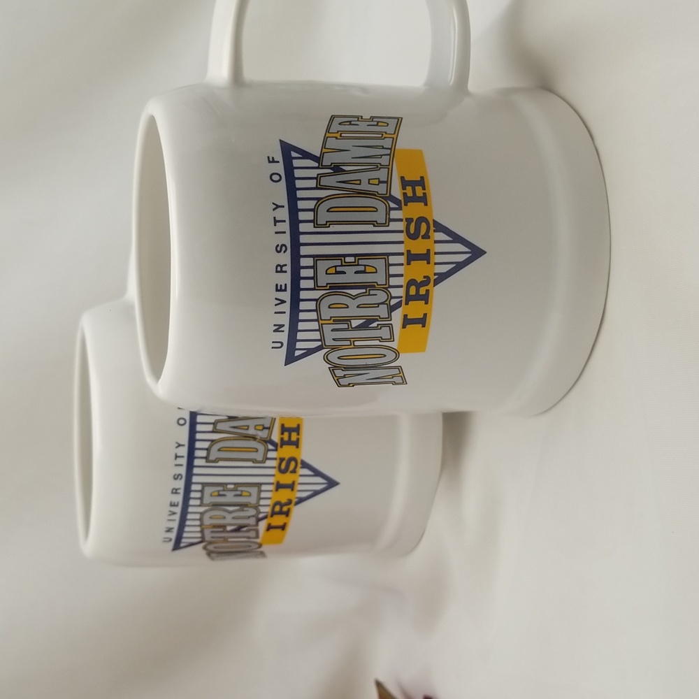 Notre Dame Irish Large Ceramic Beer Stein Mugs - Picture 10 of 12